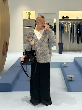 「アイテム（ハンドバッグ）」を使った、suminaさん（レディース・171cm・20代）の秋コーディネート