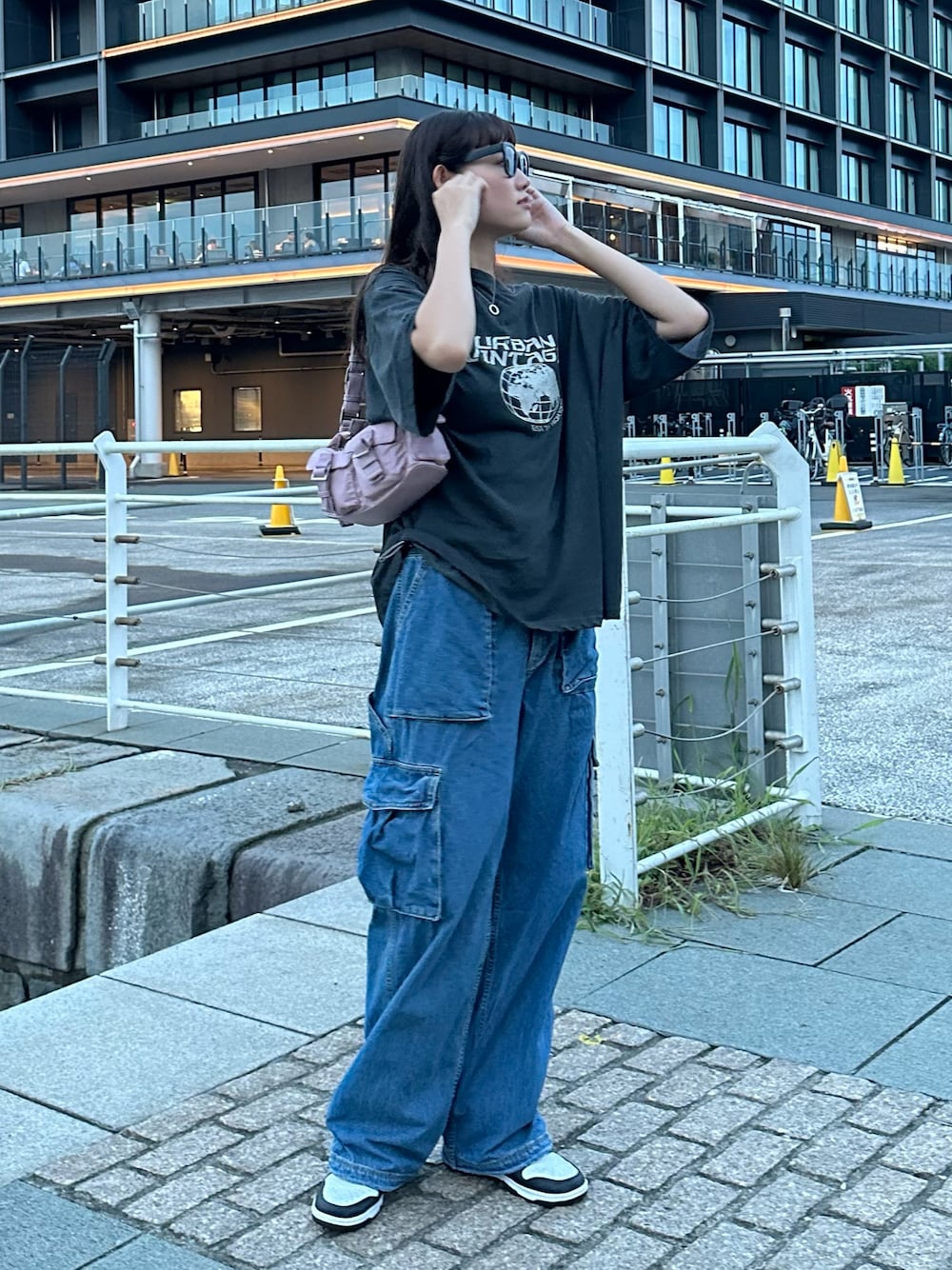 SLY(スライ)の「MICHI x SLY ADJUST WAIST CARGO-B ミチ