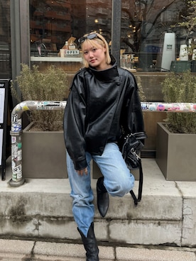 suminaさん（レディース・171cm）の春コーディネート