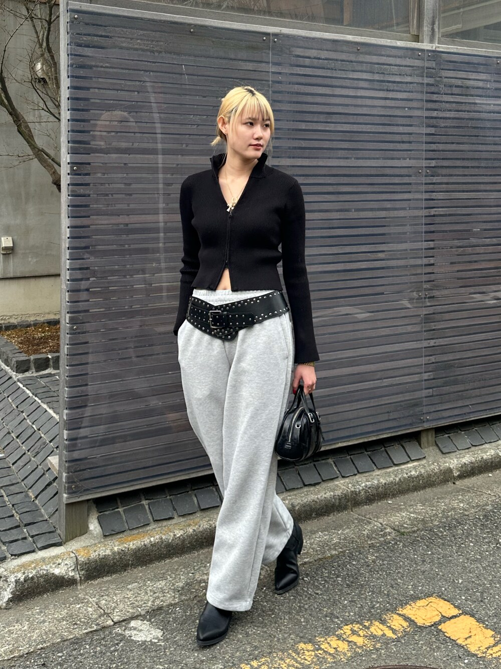LAGUA GEM（ラグアジェム）の「THICK STUDS ベルト（ベルト