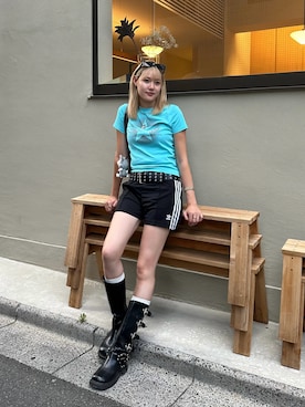 「アイテム（パンツ）」を使った、すみなさん（レディース・171cm・20代）の夏コーディネート