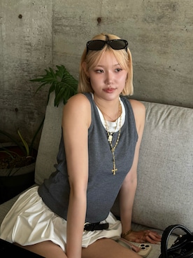 suminaさん（レディース・171cm）の春コーディネート