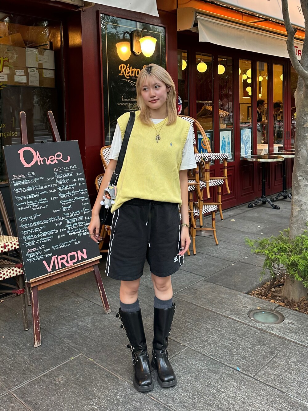 【Ralph Lauren】　コットンベスト　イエロー EXCLUSIVE POLO RALPH LAUREN - 90年代 Polo by Ralph Lauren ポロ ラルフ