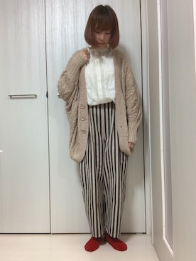 ちぃまゆちゃんさん（レディース・154cm）の秋コーディネート