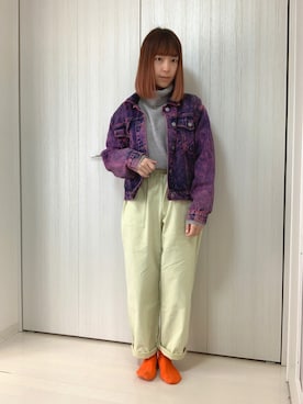 ちぃまゆちゃんさん（レディース・154cm）の春コーディネート