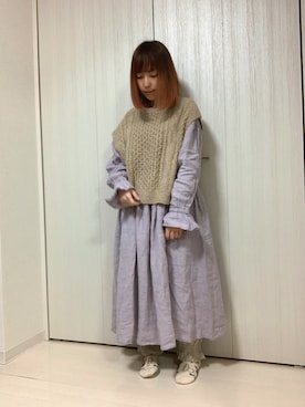 ちぃまゆちゃんさん（レディース・154cm）の春コーディネート