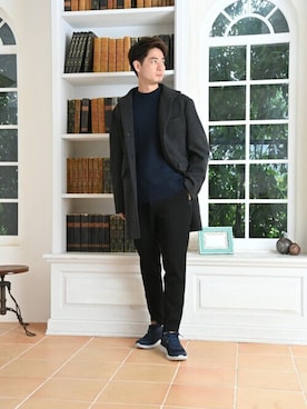 「Mossimo（モッシモ）のアイテム」を使った、マックハウスZOZOスタイリスト メンズさん（メンズ・178cm）の冬コーディネート