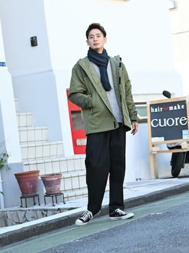 「URBAN COLLECTION」｜マックハウスZOZOスタイリスト メンズさん（メンズ・178cm）の冬コーディネート