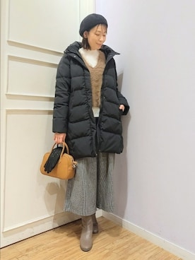 「アイテム（その他トップス）」を使った、miomioさん（レディース・157cm）の冬コーディネート