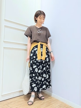 miomioさん（レディース・157cm）の夏コーディネート