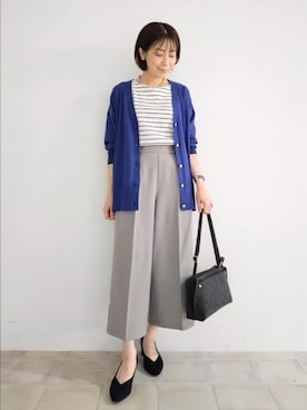 「DRESKIP（ドレスキップ）のアイテム」を使った、miomioさん（レディース・157cm）の秋コーディネート