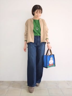 「アイテム（その他シューズ）」を使った、miomioさん（レディース・157cm）の秋コーディネート