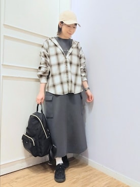 miomioさん（レディース・157cm）の春コーディネート