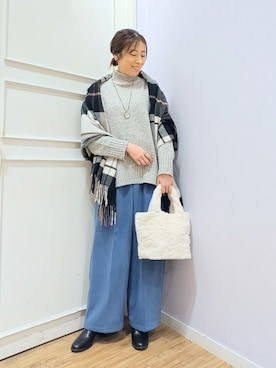 miomioさん（レディース・157cm）の秋コーディネート