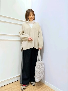 miomioさん（レディース・157cm）の冬コーディネート