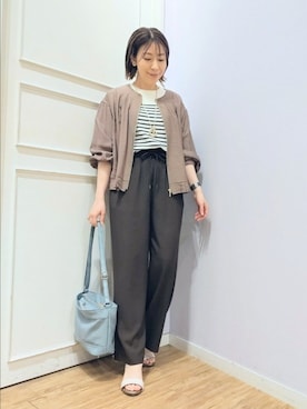 miomioさん（レディース・157cm）の春コーディネート