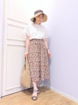 miomioさん（レディース・157cm）の夏コーディネート
