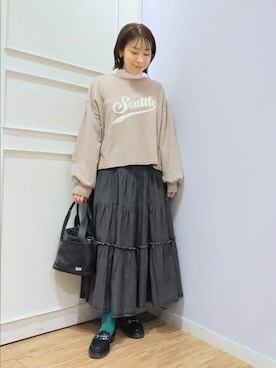 miomioさん（レディース・157cm）の春コーディネート