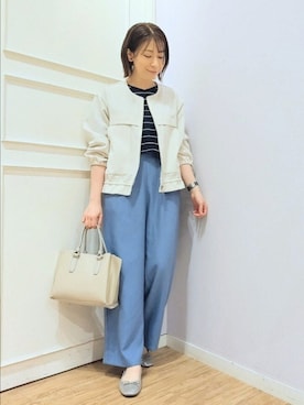 miomioさん（レディース・157cm）の春コーディネート