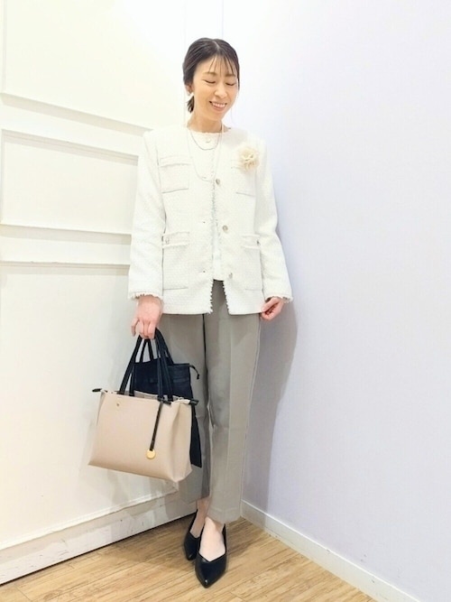 セール】【S-3L/セレモニーからデイリーまで】フリンジツイード