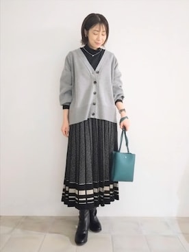 「SHOO・LA・RUE（シューラルー）のアイテム」を使った、miomioさん（レディース・157cm）の秋コーディネート