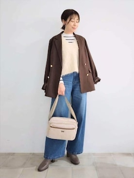 「セットアイテム」｜miomioさん（レディース・157cm）の秋コーディネート