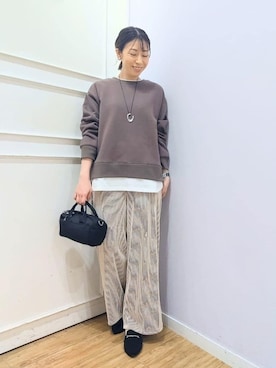 「アイテム（その他シューズ）」を使った、miomioさん（レディース・157cm）の冬コーディネート