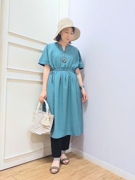 miomioさん（レディース・157cm）の夏コーディネート