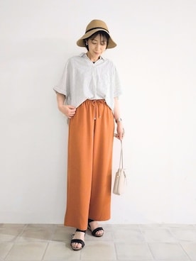 miomioさん（レディース・157cm）の夏コーディネート