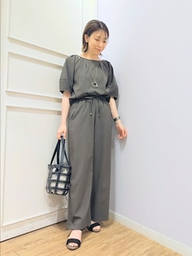 「150cm台コーデ」｜miomioさん（レディース・157cm）の夏コーディネート