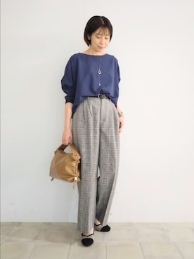 「通勤着」｜miomioさん（レディース・157cm）の秋コーディネート