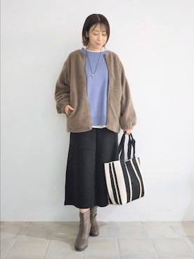 miomioさん（レディース・157cm）の秋コーディネート