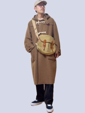 「blurhms（ブラームス）のアイテム」を使った、Ike The Manさん（メンズ・172cm）の春コーディネート