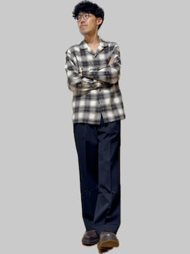 Ike The Manさん（骨格ウェーブ・メンズ・172cm）の秋コーディネート