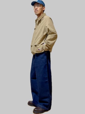 Ike The Manさん（骨格ウェーブ・メンズ・172cm）の秋コーディネート