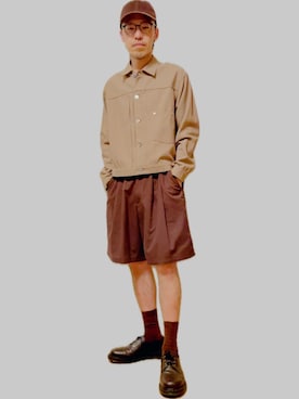 Ike The Manさん（骨格ウェーブ・メンズ・172cm）の秋コーディネート