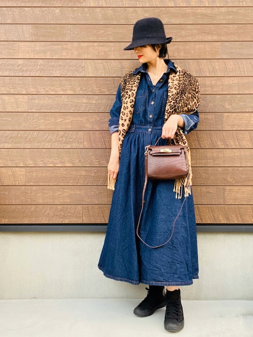 Misaki Emi のシャツワンピースを使ったコーディネート Wear