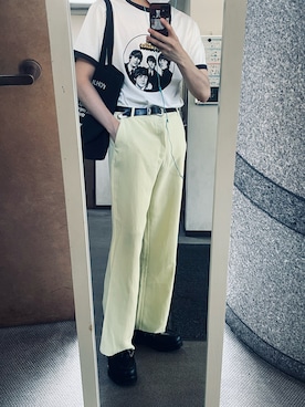 「ZARA MAN」｜日本製ジャンツォンジャンさん（メンズ・175cm）の夏コーディネート