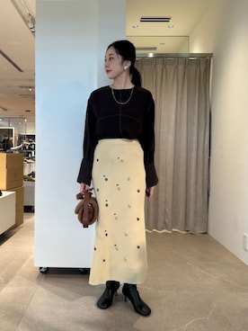 taniai_hさん（骨格ナチュラル・レディース・162cm）の秋コーディネート