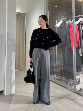 「アイテム（チャーム）」を使った、taniai_hさん（レディース・162cm）の冬コーディネート