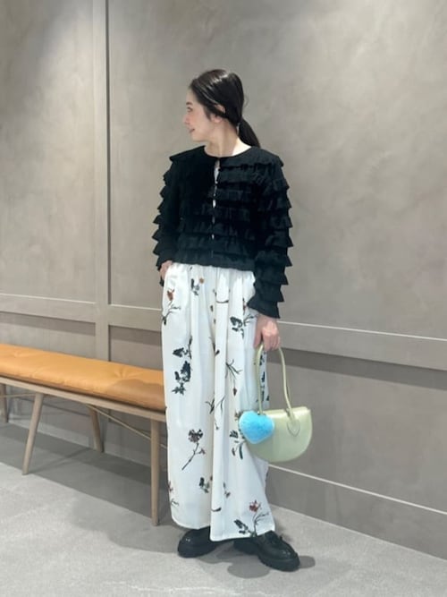 EMMEL REFINES＞EM フラワープリント イージーパンツ 2（その他パンツ