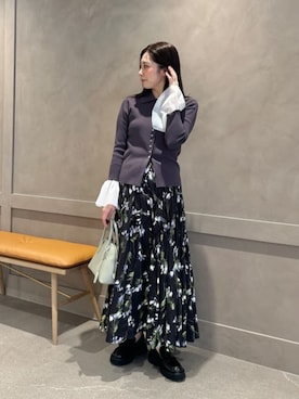 taniai_hさん（骨格ナチュラル・レディース・162cm）の秋コーディネート