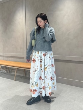 「FABIO RUSCONI（ファビオルスコーニ）のアイテム」を使った、taniai_hさん（レディース・162cm）の秋コーディネート