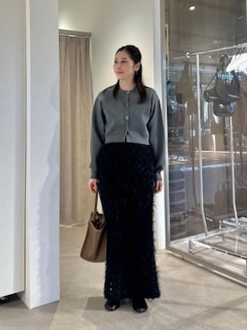 「スカートコーデ」｜taniai_hさん（レディース・162cm）の冬コーディネート