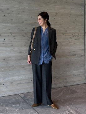 「アイテム（パンツ、その他）」を使った、taniai_hさん（レディース・162cm）の秋コーディネート