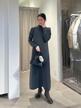 「アイテム（ワンピース/ドレス）」を使った、taniai_hさん（レディース・162cm）の秋コーディネート