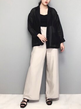 𝐲𝐮_𝐦𝐢𝐧さん（レディース・162cm）の夏コーディネート