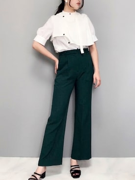 𝐲𝐮_𝐦𝐢𝐧さん（レディース・162cm）の夏コーディネート