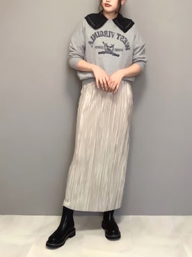 𝐲𝐮_𝐦𝐢𝐧さん（レディース・162cm）の秋コーディネート