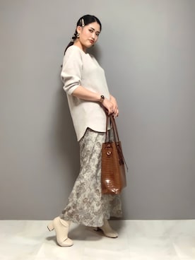 𝐲𝐮_𝐦𝐢𝐧さん（レディース・162cm）の秋コーディネート